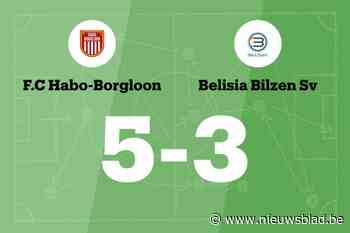 Habo-Borgloon wint spektakelwedstrijd van Belisia B