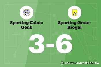 Grote Brogel verslaat Sp. Calcio Genk na hattrick Gijbels