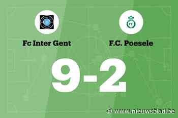 FC Inter Gent overklast FC Poesele B