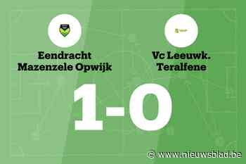 Karaçay leidt Mazenzele Opwijk voorbij Leeuwkens Teralfene