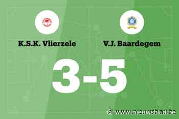 De Neef scoort drie keer voor VJ Baardegem in wedstrijd tegen KSK Vlierzele