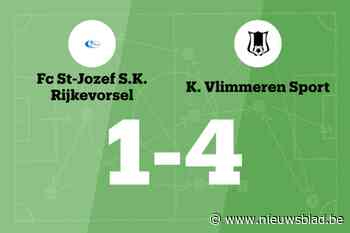 Vlimmeren toont wederom uitstekende vorm met zege tegen Sint-Jozef