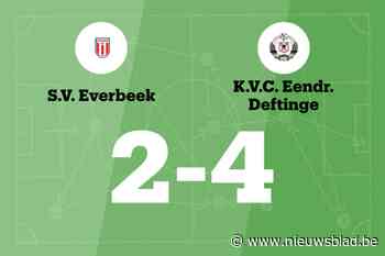 VC Eendracht Deftinge in goede vorm na weer een overwinning