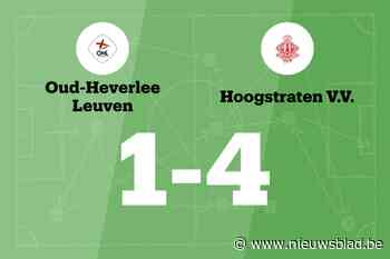 Hoogstraten VV blijft moeilijk te verslaan