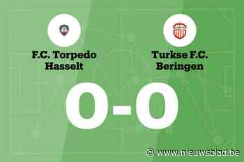 Ook Torpedo Hasselt houdt Turkse FC van overwinning af