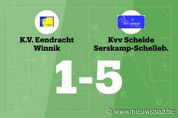 KVV Schelde wint sensationeel duel tegen Eendracht Winnik