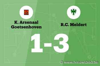 Ondanks achterstand bij rust wint RC Meldert van Goetsenhoven