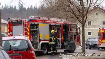 Feuerwehreinsatz in Traunstein am Sonntag