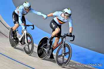 “Vanaf het moment dat het podium niet meer mogelijk was, brak er iets”: Noah Vandenbranden moet op EK ploegkoers vrede nemen met zesde plaats na val van ploegmaat Lindsay De Vylder