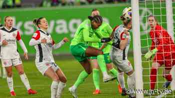 Meister zurück an der Spitze: Eintracht-Frauen erleben Halbzeit aus der Hölle, FC Bayern lacht