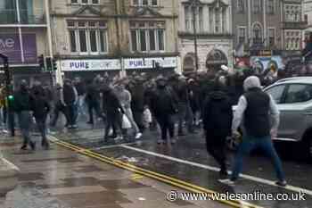 Teenager charged after Cardiff-Bristol City disorder caused 'chaos' in the capital