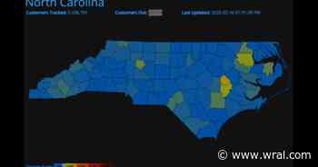 Nearly 50,000 without power in NC after severe storms roll through Sunday morning