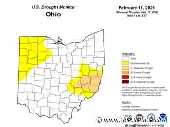 Much of northwest Ohio considered abnormally dry now