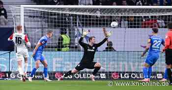 Niederlage in Frankfurt: Chancenloses Holstein Kiel bleibt Tabellenletzter