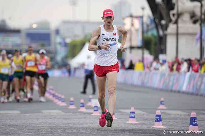 Canadian racewalker Evan Dunfee sets North American 20km record