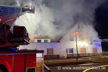 Großeinsatz in Hiddenhausen
