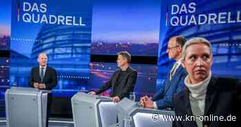„Quadrell“-Liveticker: Alle gegen Alice Weidel beim Thema Ukraine-Krieg