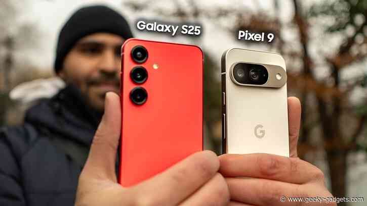 Galaxy S25 vs. Pixel 9: Everyday Use Compared