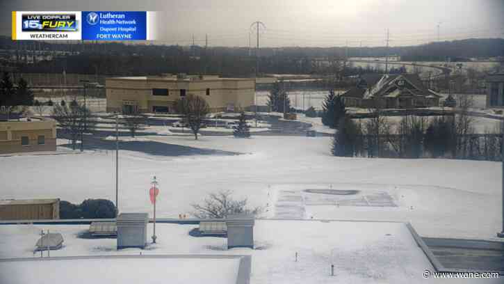 Scattered lake effect snow continues