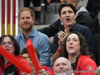 Invictus Games closing ceremony: Justin Trudeau, Prince Harry take in final day in Vancouver