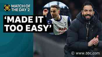 'Maddison dictates the game' - how Man Utd gave Spurs too much space