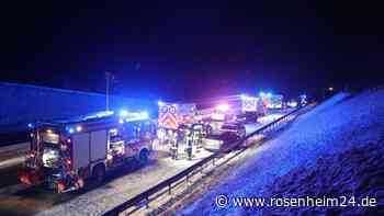 Unfall auf A94: Mehrere Verletzte – Autobahn war längere Zeit gesperrt