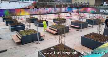 The latest look at new plaza outside Bradford Interchange