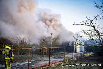 Flinke brand in kassencomplex in Wijchen
