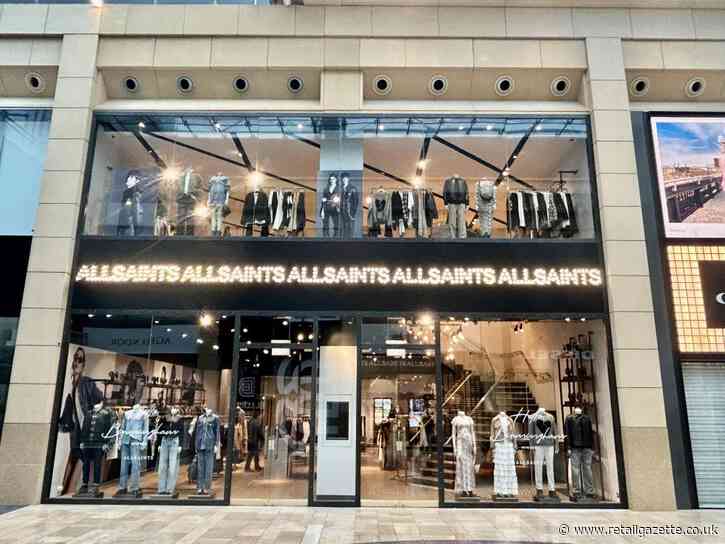 AllSaints opens larger store at Birmingham Bullring