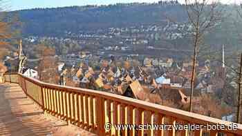 Ab jetzt darf jeder drauf: Der Panorama-Steg in Calw ist geöffnet – so sieht es dort oben aus