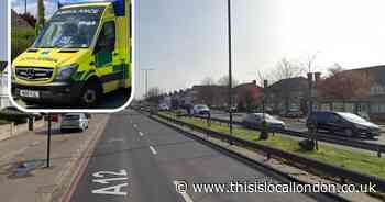 Two people in hospital after rush hour crash on main road in Ilford