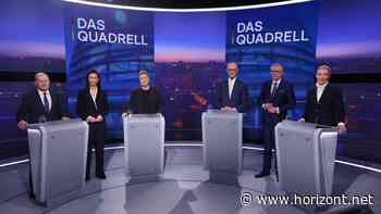 Wahlkampf: So viele Zuschauer waren beim RTL-Quadrell dabei