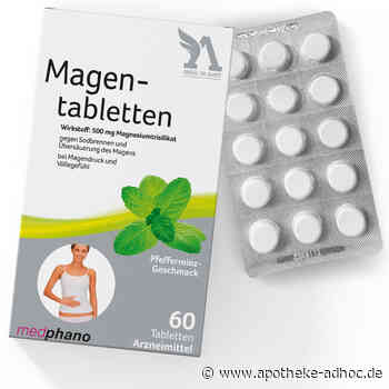 Effektive Hilfe bei Sodbrennen, Übersäuerung und Völlegefühl