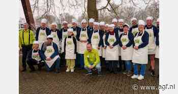 Warme kleding voor winters kookspektakel