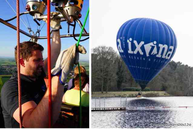 Ballonvaarder Christof kleurt Waaslandcross met ‘splash and dash’: “Stunt was ingeving van het moment”