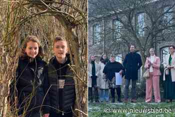 Axl (11) en Marie (11) tonen minister hun groene school: “Als de ijskappen smelten, krijgen wij als eerste met dit water te maken”