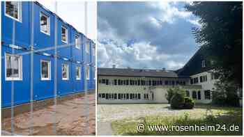 Flüchtlings-Container auf Gut Spreng: Riedering will Arbeiten am Fundament per Eilantrag stoppen