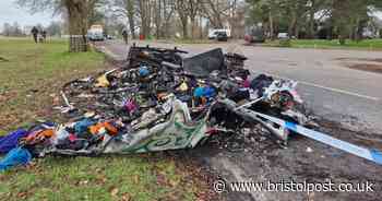 Caravan fire on the Downs sparks debate about future of Bristol van dwellers