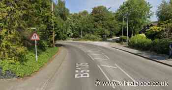 Main through road closed in Neston following accident