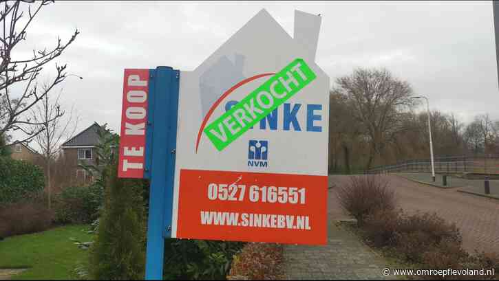 Flevoland - Huizenprijzen in Flevoland: Dronten daalt, Zeewolde stijgt het hardst