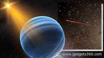 A Neptune-Like Exoplanet Is Racing Through Space at Record Speed
