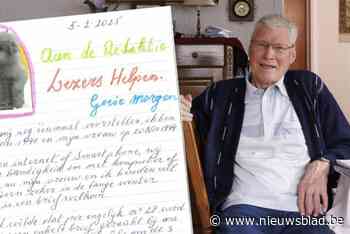 Zoekertje van Willy (84) in onze krant viel op, wij gingen met hem spreken: “Hopelijk schrijven mensen mij een brief”