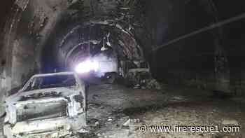 Third victim found in fiery Wyo. tunnel pileup