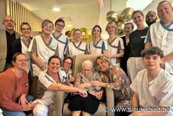 Alicia, de oudste inwoner van Tienen, is 106 geworden: “We dachten even dat we haar kwijt waren, maar ze vocht zich een weg terug”