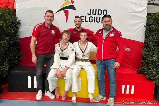 Yoran (16) brengt gouden medaille mee van Belgisch kampioenschap judo