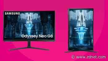 Save $500 on the Samsung Odyssey Neo G8 32-inch monitor at Best Buy