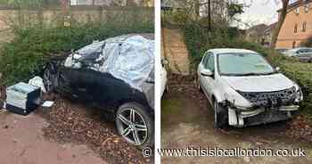 The Romford car park plagued by abandoned cars