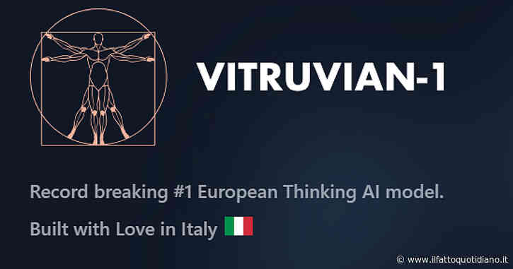 Vitruvian-1, il modello di Ai tutto italiano è un invito a ripensare il nostro ruolo in Europa