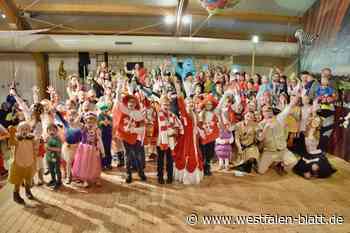 Bad Driburger Kinder feiern ausgelassen Karneval