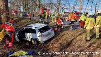Schwerer Unfall: Rettungshubschrauber landet bei Ohof
